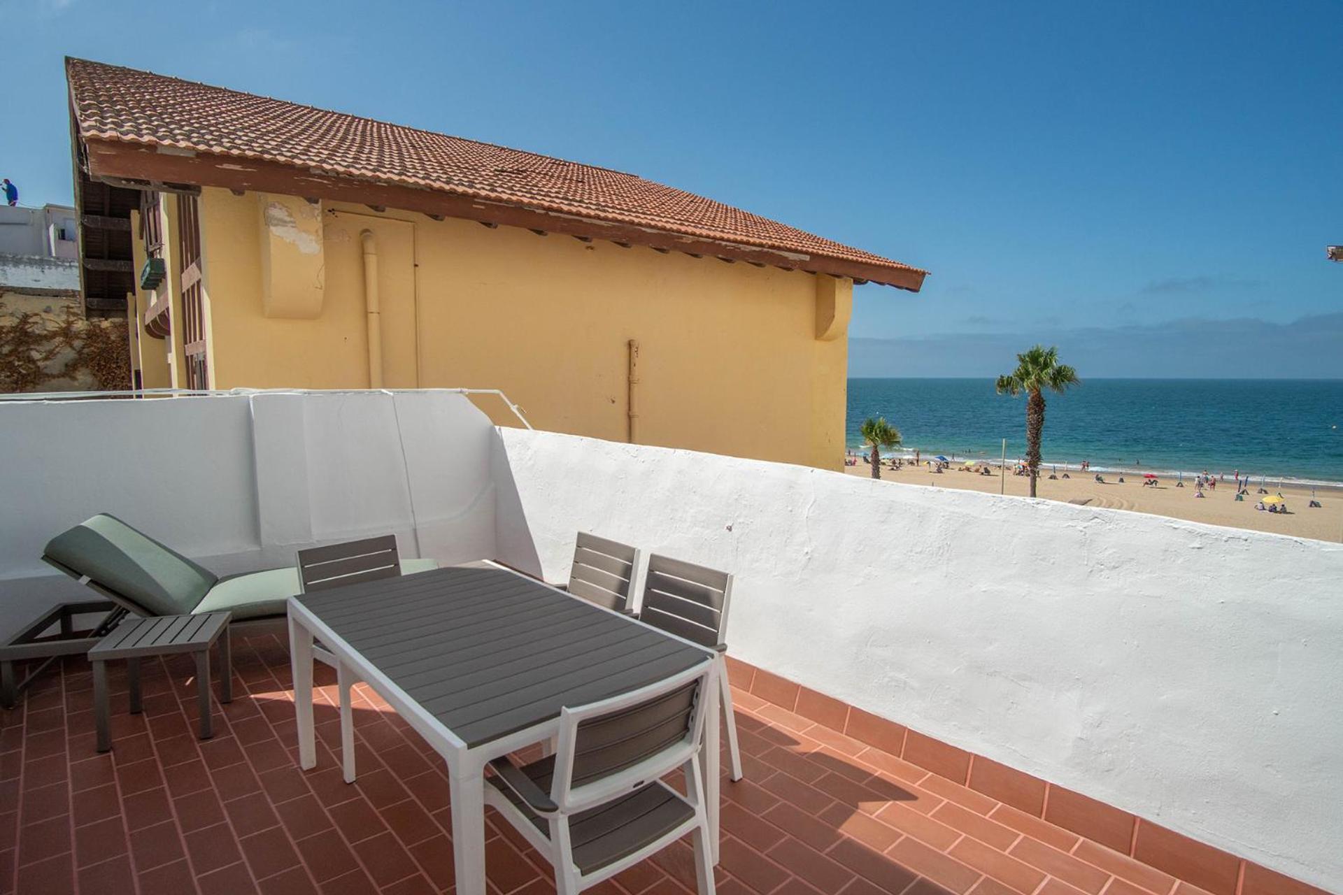 Apartamentos Turisticos La Bailla Rota Kültér fotó
